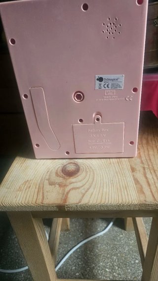 Lavadora de juguete rosa (ItsImagical)