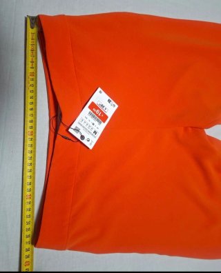 Pantalón Zara Flare Naranja Nuevo Talla M