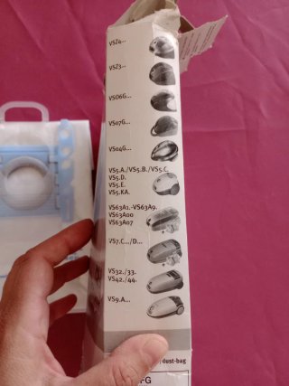 2 Bolsas Aspiradora Bosch/Siemens Type G