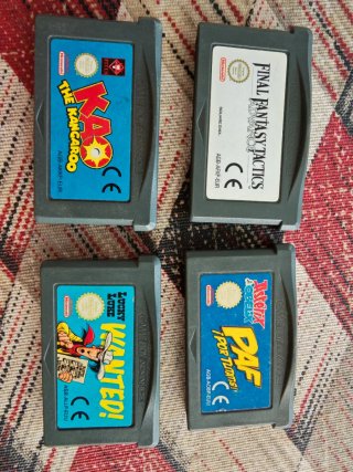 Lote 4 Juegos Game Boy Advance