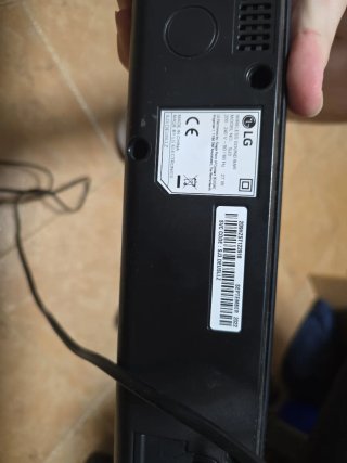 Barra de Sonido LG Negra