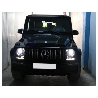 Molduras de faros con LED para Mercedes Clase G W4