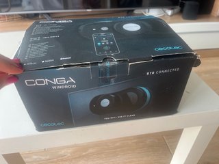Robot limpiador de cristales CONGA.  Poco uso