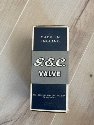3 Válvulas GEC KT66 Made in England