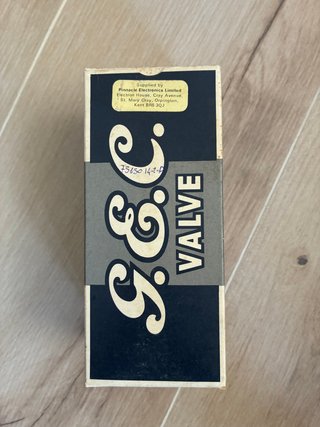 3 Válvulas GEC KT66 Made in England