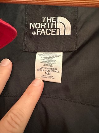 Chaqueta The North Face Roja y Gris