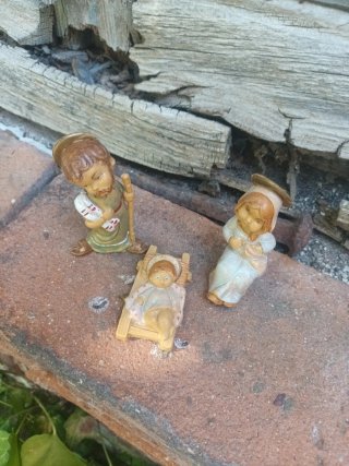 Belén antiguo figuras años 80