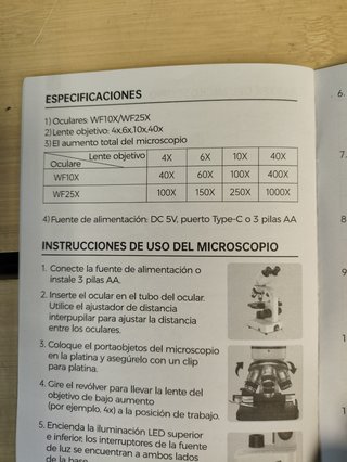 Microscopio Binocular
