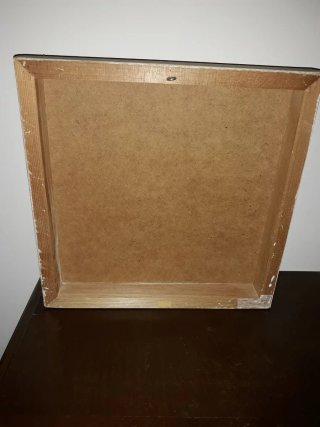 Cuadro Decorativo Beige y Azul