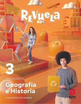 Geografía e Historia 3 Secundaria : Revuela, CAM.