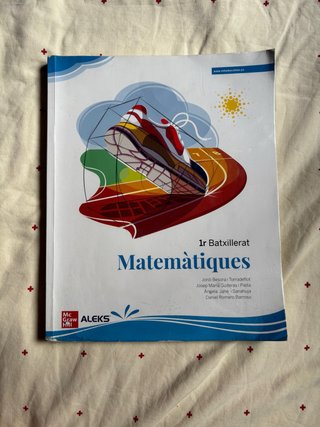Libro 1 bachillerato matemáticas