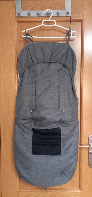 Saco Tuc Tuc gris para silla de paseo
