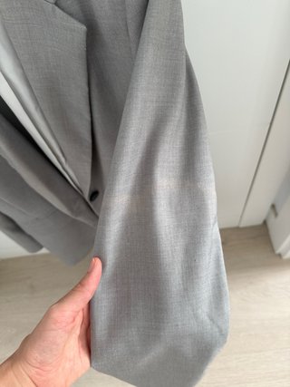 Blazer H&M Gris Básico