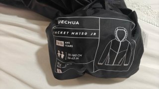 Chubasquero Quechua Negro