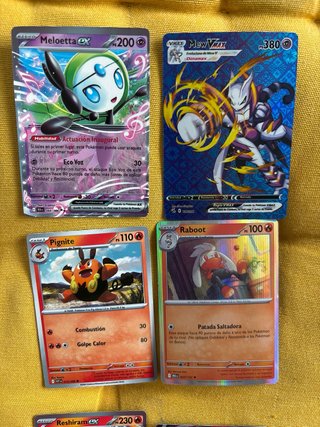 Lote 16 Cartas Pokémon Fan Art