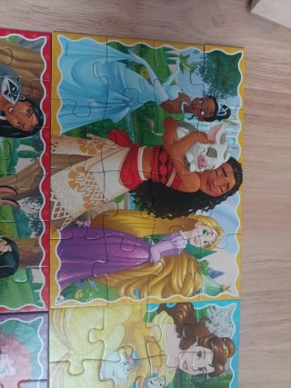 Puzzle Ravensburger Disney Princesas 4 en 1