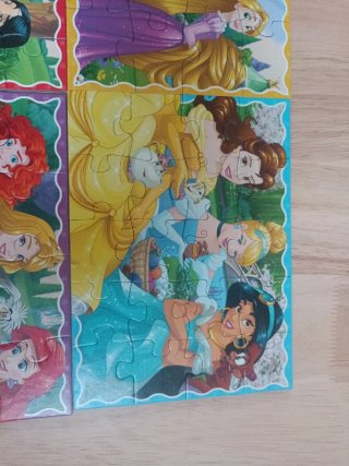 Puzzle Ravensburger Disney Princesas 4 en 1