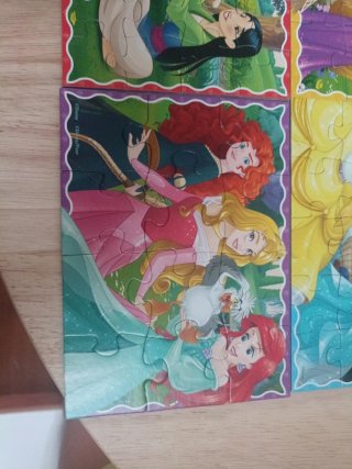 Puzzle Ravensburger Disney Princesas 4 en 1