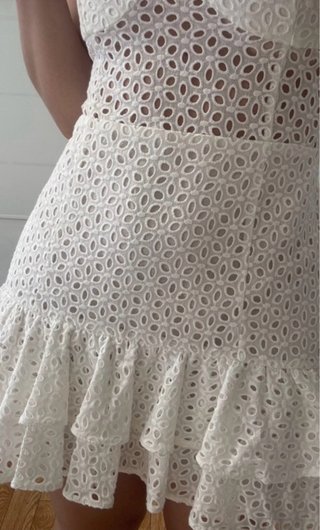 Vestido blanco Zara