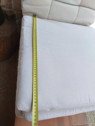 Lote cojines para sillas de jardín