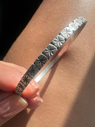 Pulsera Plata Antigua Bereber Marroquí