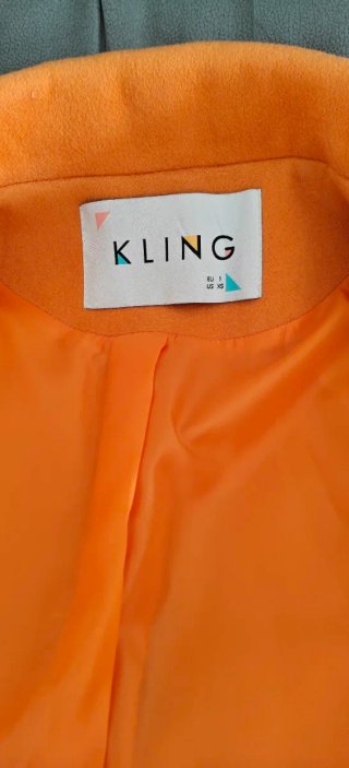 Abrigo Kling naranja