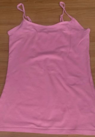 Camiseta tirantes rosa Primark Talla XS