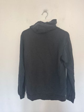 Sudadera Adidas Negra con Logo Trefoil