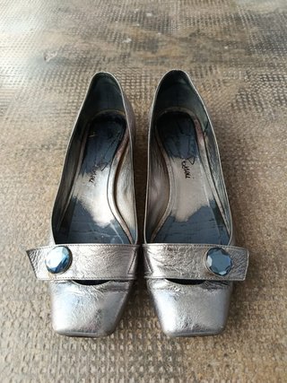 Ballerine Emanuela Passeri Argento Tg 37