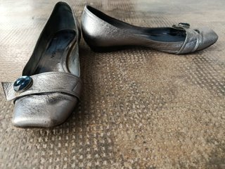 Ballerine Emanuela Passeri Argento Tg 37