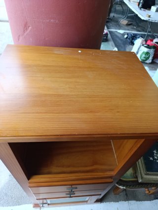 Mueble auxiliar madera pino