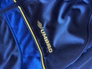Sudadera Umbro Vintage Cuello Alto Azul/Negro