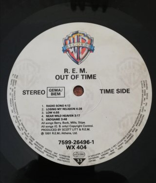 R.E.M. Out of Time Vinil 33rpm