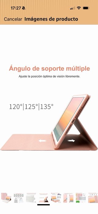 Funda y Teclado Inalámbrico para iPad
