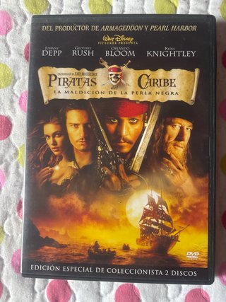 Pack 3 Películas DVD: Piratas del Caribe, Wicker M