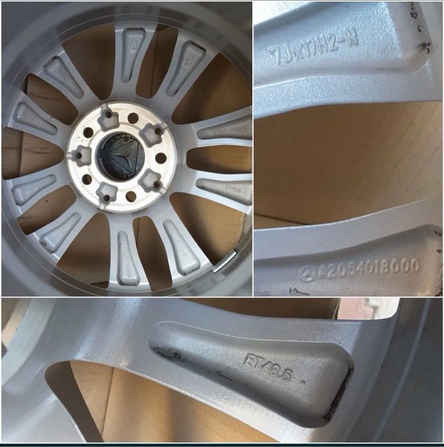 Llantas ORIG. Mercedes Vito Viano W639 W447 en 17”