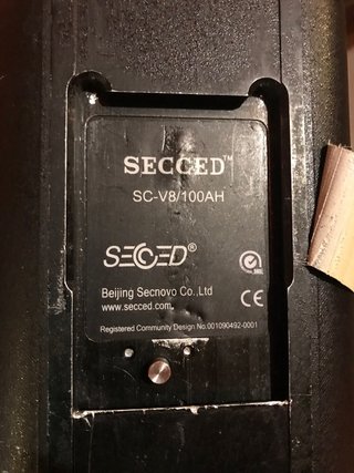 Trípode Profesional Secced SC V8/100AH