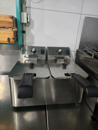 Freidora industrial doble Edenox