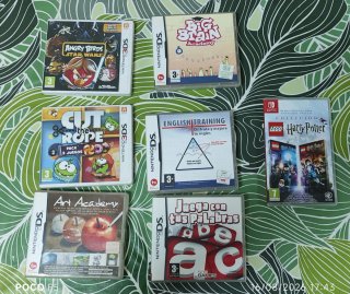 Lote Juegos Nintendo DS y 3DS