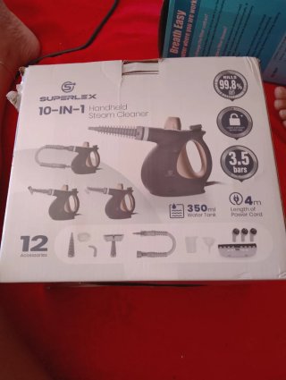 Superlex 10-in-1 Limpiador a Vapor Manual