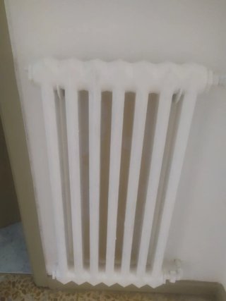 Radiador de calefacción blanco