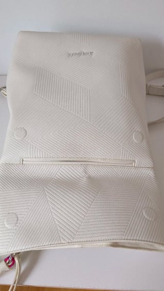 Mochila DESIGUAL Blanca