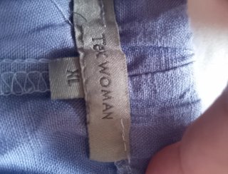 Pantaloni lino 3/4