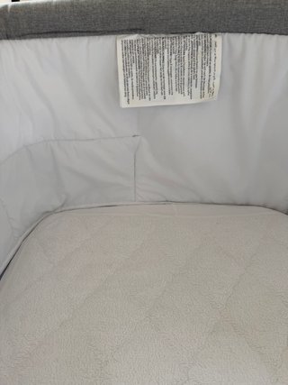 Cuna colecho Kinderkraft Neste gris