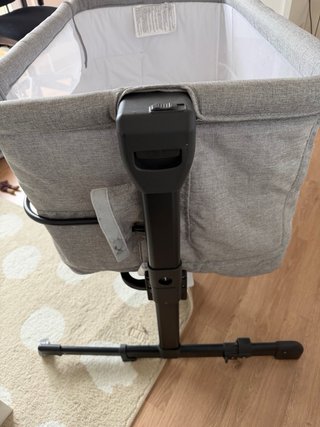 Cuna colecho Kinderkraft Neste gris