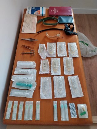 Kit medico completo dell'Esercito dell'Aria
