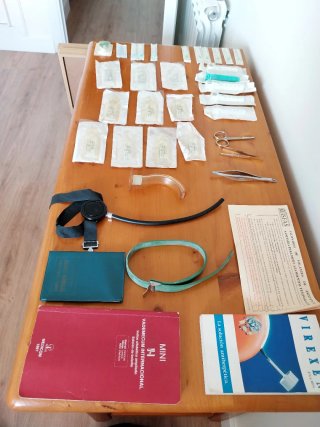 Kit medico completo dell'Esercito dell'Aria