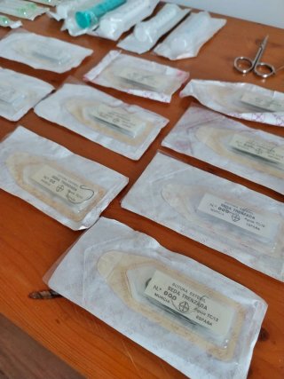 Kit medico completo dell'Esercito dell'Aria