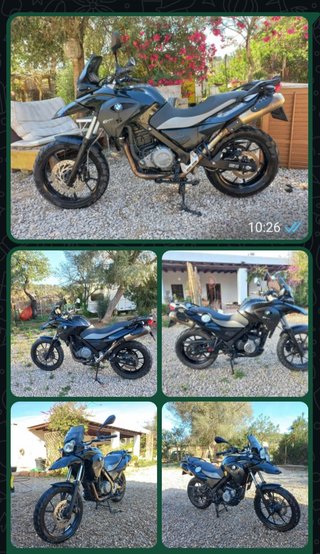BMW G 650 GS Adventure 2011 Negra