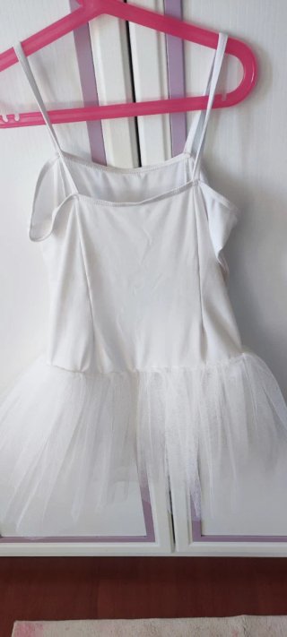 Tutù bimba bianco